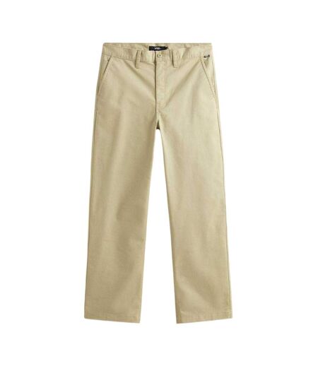 Mens Authentic Durable Straight Chinos Beige Vans