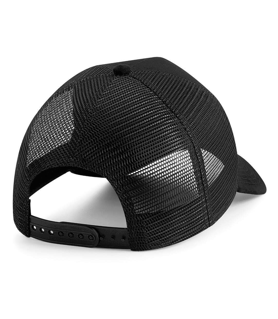 Beechfield Suede Snapback Trucker Cap (Black) - UTPC3608-2
