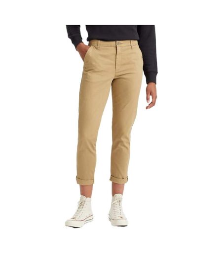 Pantalon chino beige femme dockers weekend