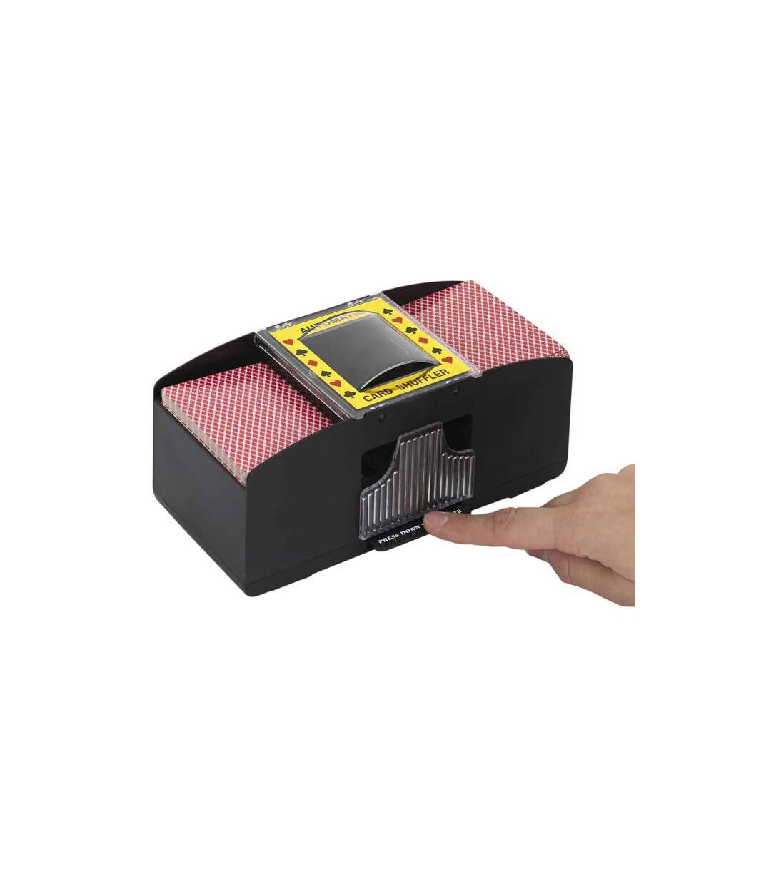 Mélangeur de Cartes Jeux 20cm Noir-3