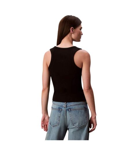 Débardeur Motif/style Uni Femme Noir Calvin Klein