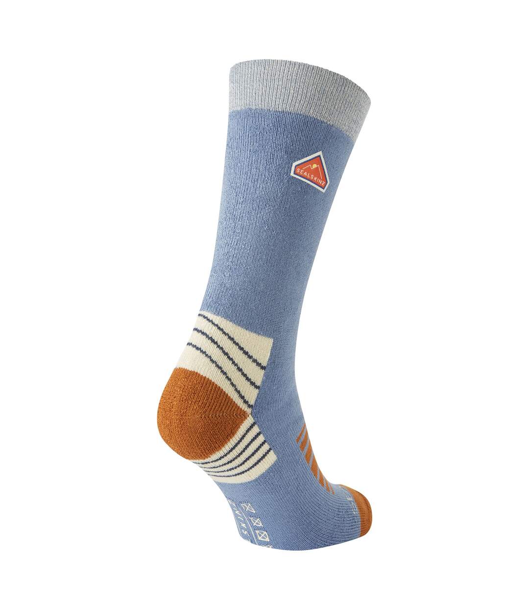 Single Layer Bamboo Mid Length Plain Hiking Socks for Men and Women-2