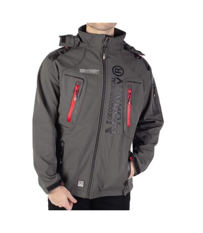 Blouson Gris Homme Geographical Norway Techno