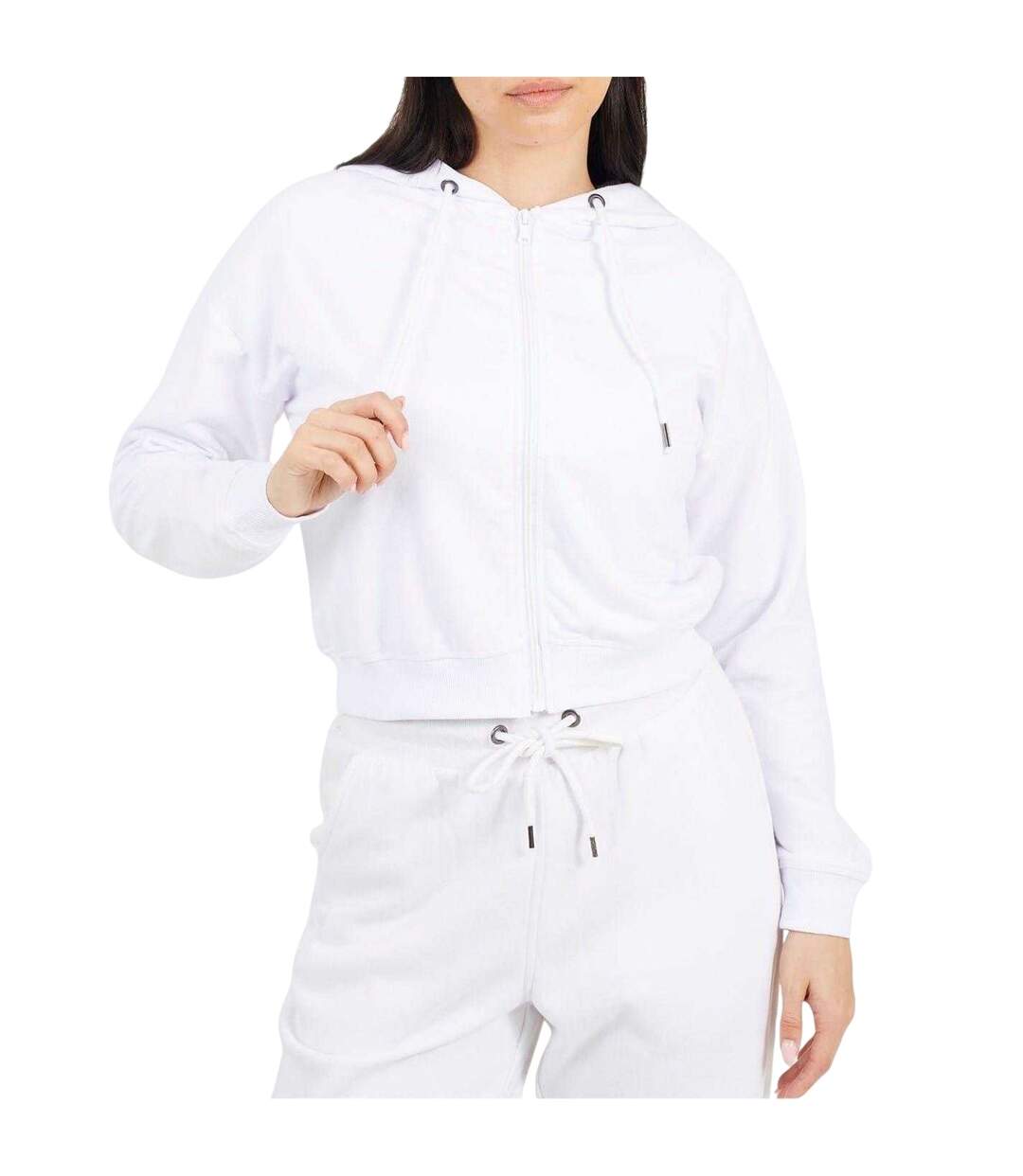 Veste À Capuche Femme Blanc Brave Soul-2