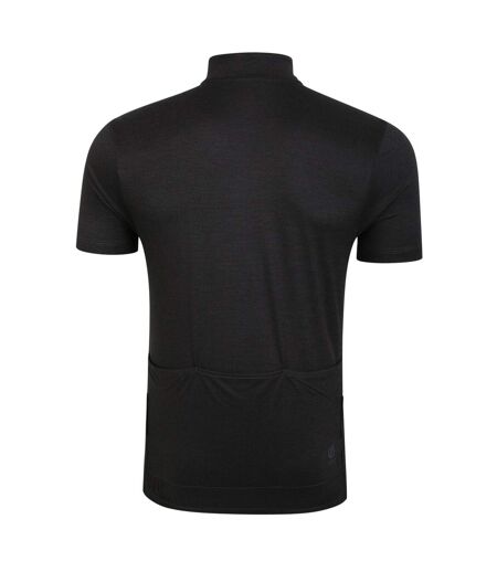 Dare 2B Mens Pedal It Out Lightweight Jersey (Black) - UTRG6973