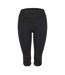 Legging ¾ Femme Noir Diadora-2