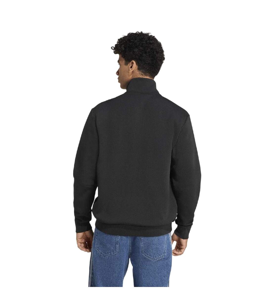 Mens Anthem New Zealand All Blacks Track Jacket Black Adidas-3