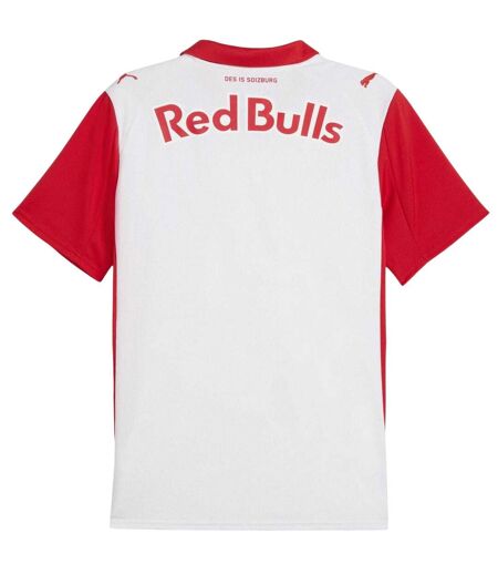 Mens Salzburg 25/26 Red Bull Home Jersey White Red Puma