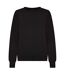 Awdis Womens/Ladies Sweatshirt (Deep Black) - UTPC4590