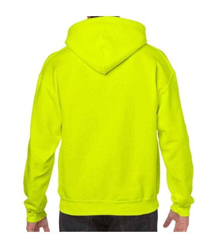 Sweat à capuche adulte vert fluo Gildan