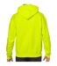 Sweat à capuche adulte vert fluo Gildan