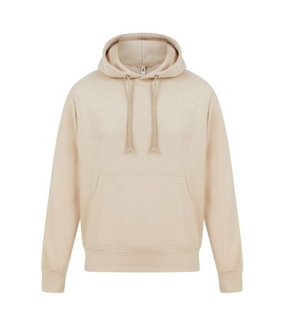 Mens ringspun cotton hoodie sand Casual Classics