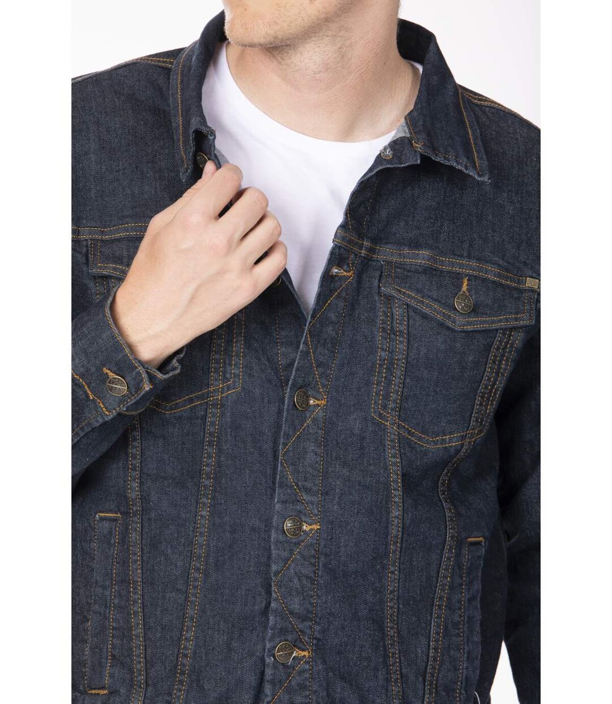 Veste en jeans stretch coupe ajustée FRAK DENIM