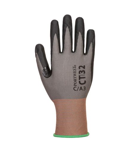 Mens ct32 gloves xs grey/black Portwest