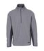Mens Wotterham Mock Neck Long-sleeved Top Storm Grey Trespass-2