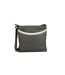 Eastern Counties Leather Womens/Ladies Aimee Color Band Purse (Gray/White) (One size) - UTEL333