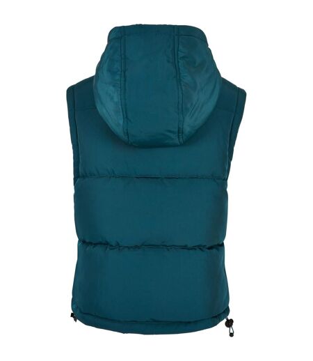 Womens/ladies Quilted Twill Recycled Gilet Jasper Urban Classics