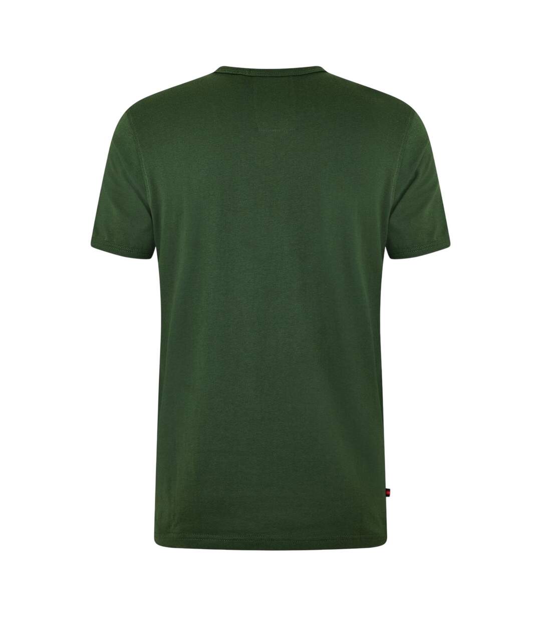 Mens Arandano Lettering Regular T-shirt Green Luke-2