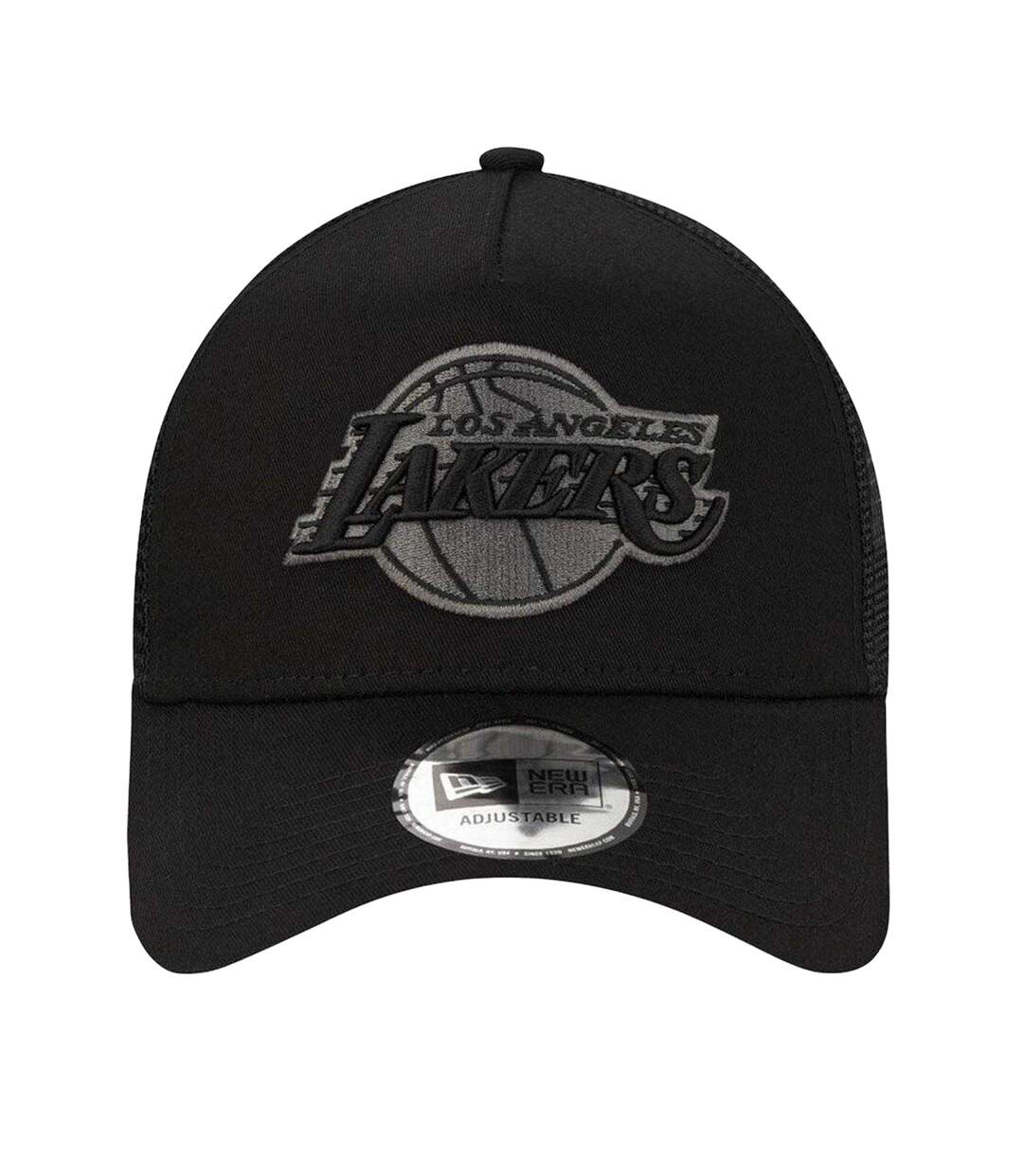 New Era Trucker Cap Black Los Angeles Lakers-4
