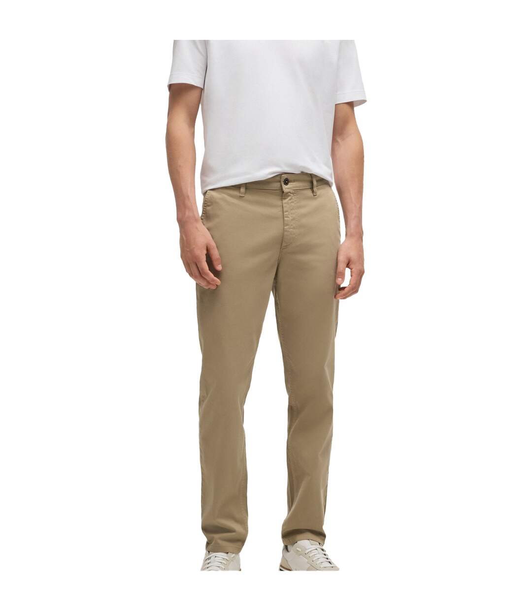 Pantalon Schino Taber Homme Marron Boss-4