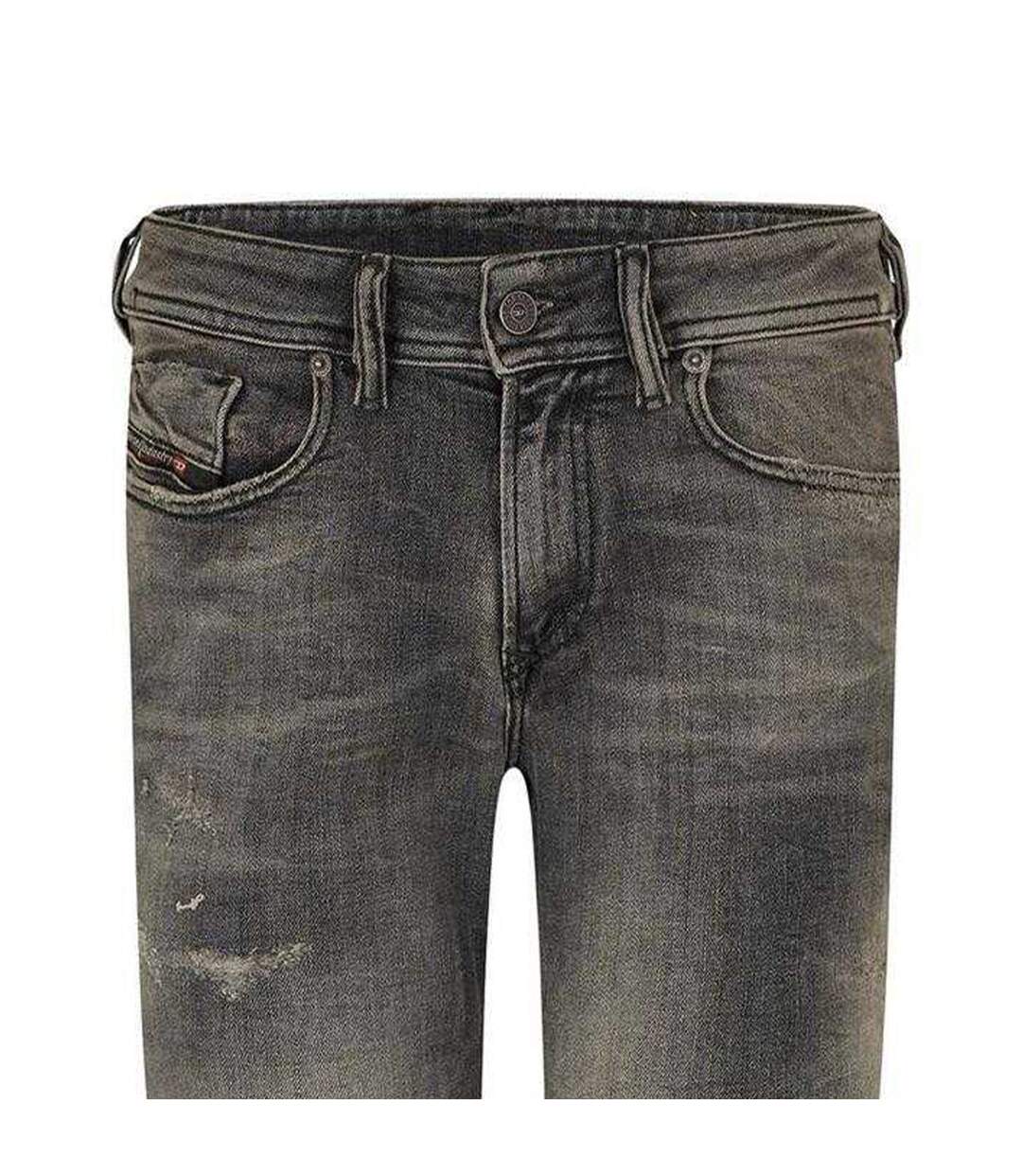 Mens 1979 Sleenker Denim Skinny Jeans Black Grey Diesel-3