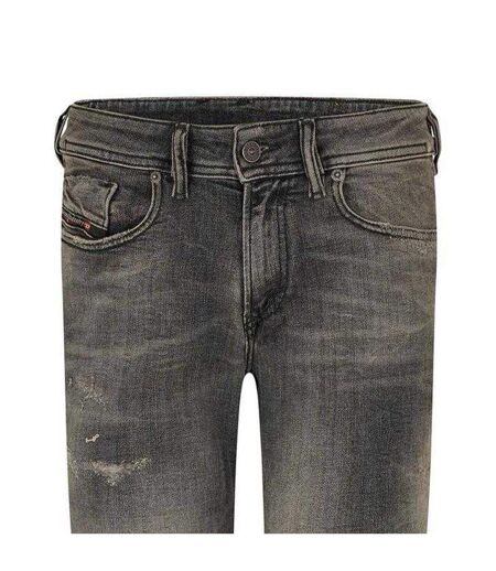 Mens 1979 Sleenker Denim Skinny Jeans Black Grey Diesel