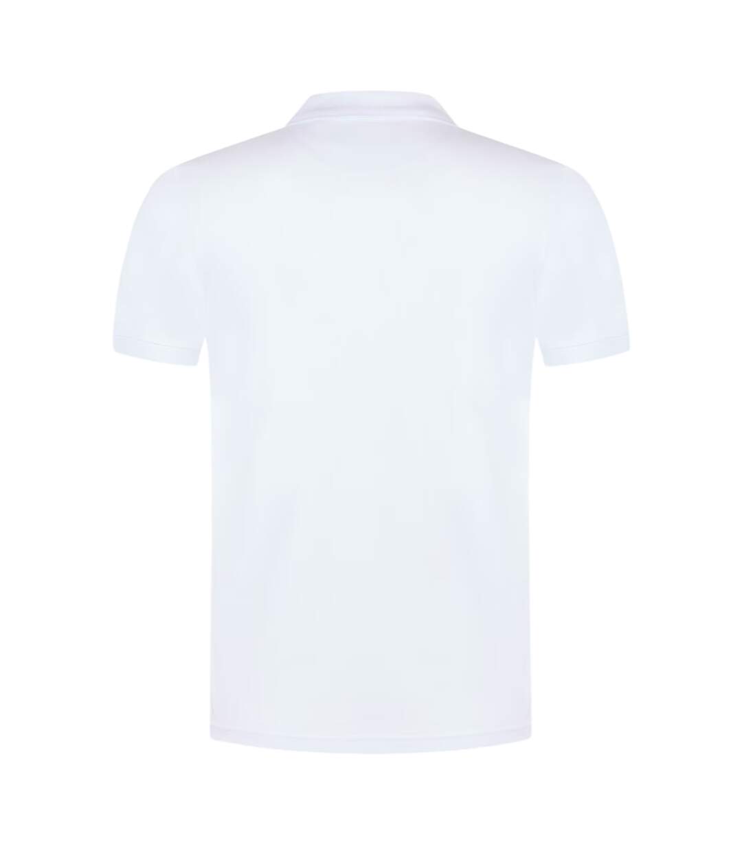 Polo Uni Manches Courtes En Coton Bio Homme Blanc Lyle & Scott-4
