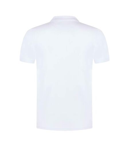 Polo Uni Manches Courtes En Coton Bio Homme Blanc Lyle & Scott