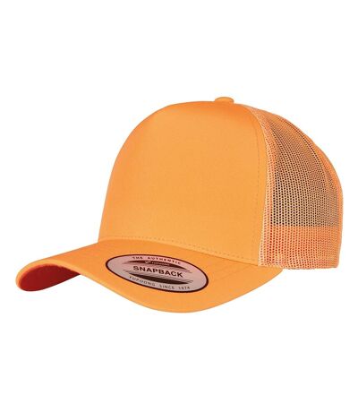 Casquette trucker neon adulte orange néon Flexfit