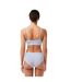Womens/ladies Logo Bralette Blue Lacoste-3