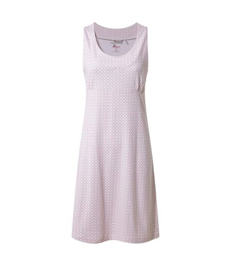 Craghoppers Womens/Ladies NosiLife Sienna Dress (Rosette Pink Print) - UTCG1059