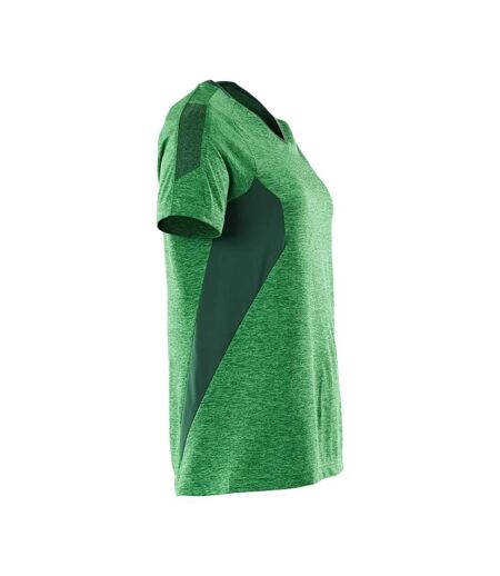 T-shirt Accelerate Femme Vert Gazon Mascot