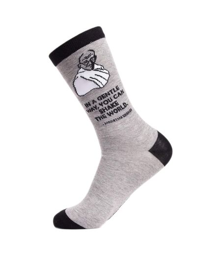 Chaussettes Ghandi | Soctopus | Fantaisie Imprimé Chaussettes Rigolotes Coton