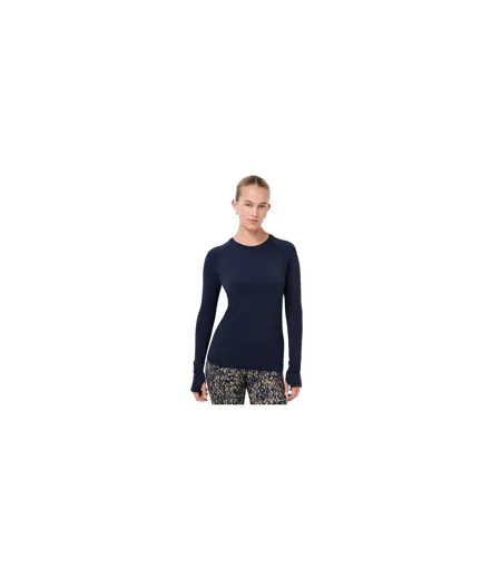 Haut Manches Longues Femme Bleu Marine Foncé Sweaty Betty