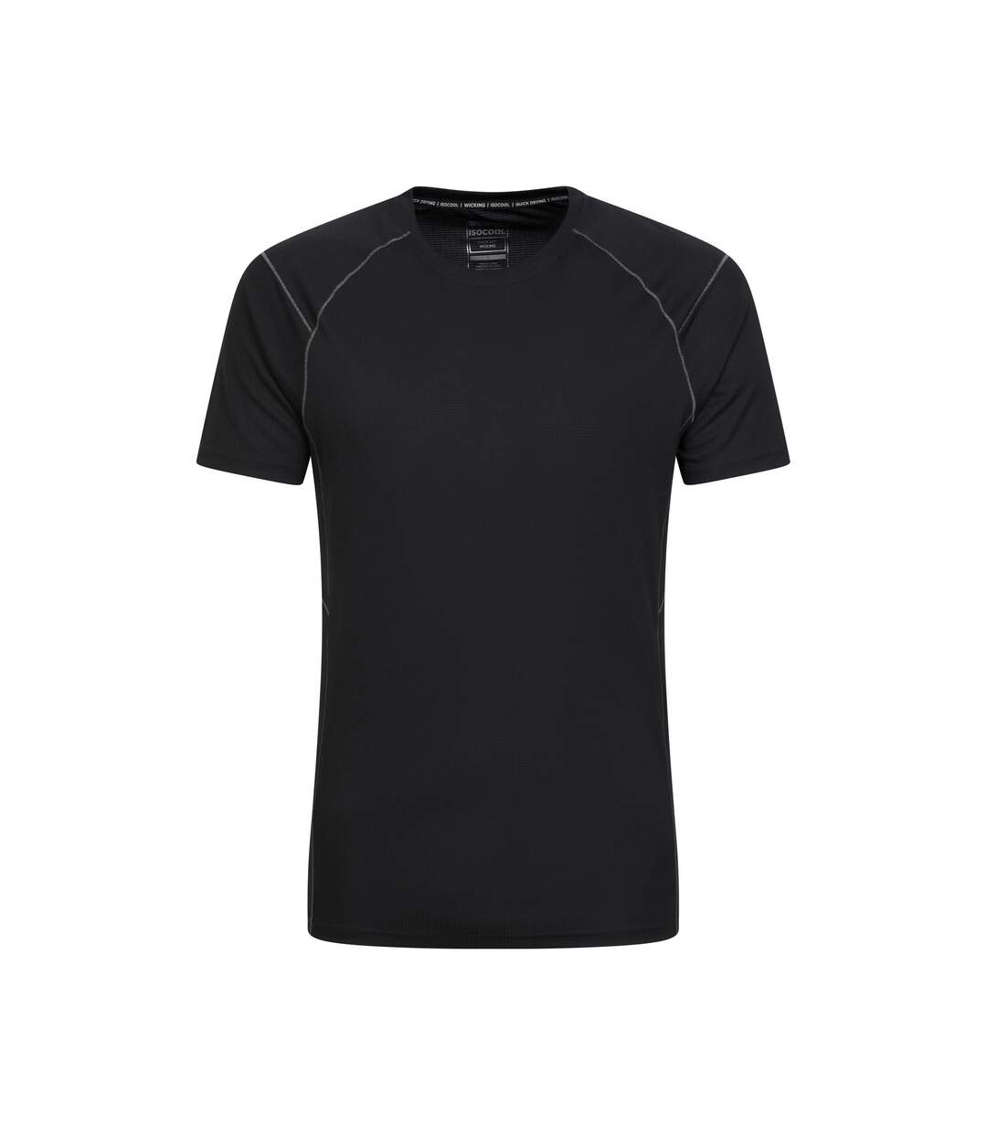 T-shirt approach homme noir Mountain Warehouse