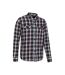 Chemise trace homme rouge foncé Mountain Warehouse-3