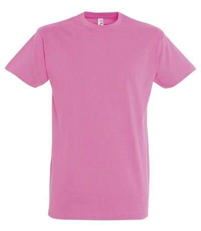 T-shirt manches courtes - Mixte - 11500 - rose orchidée