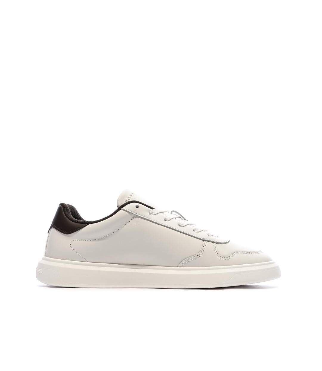 Baskets blanches femme tommy hilfiger icon court light 2026-2