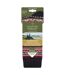 Mens Wool Blend Hiking Socks Cushioned Walking Boot Socks-2