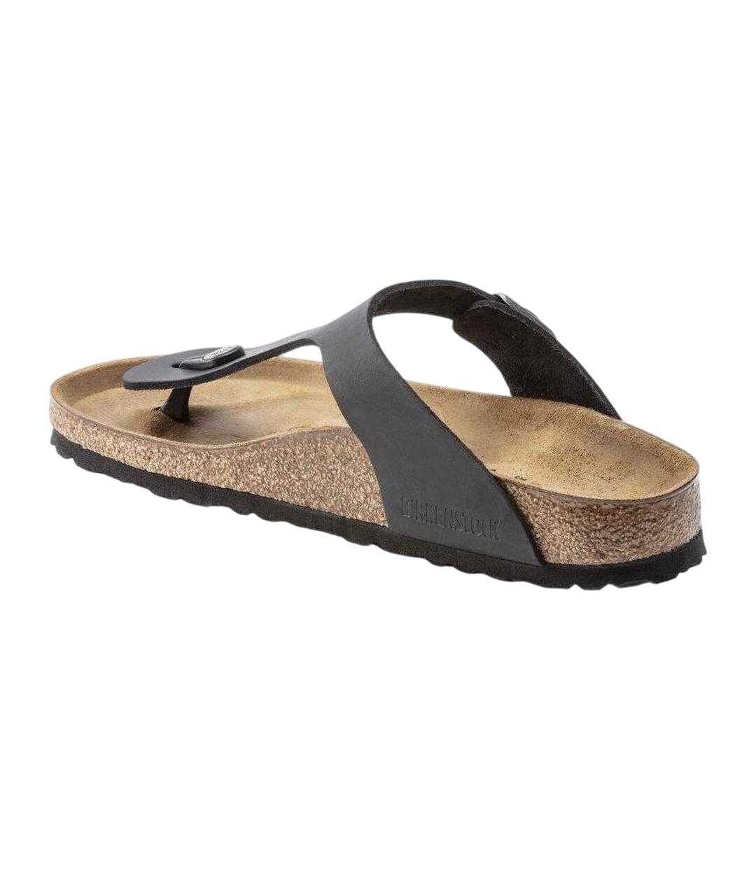 Tongs Gizeh Femme Noir Birkenstock-3