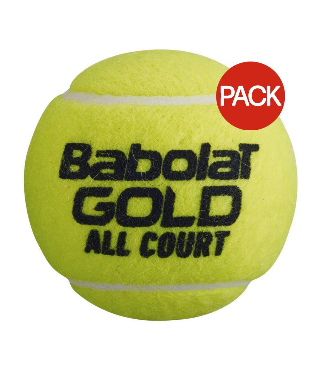 Balles De Tennis Gold All Court Taille Unique Jaune Babolat-1