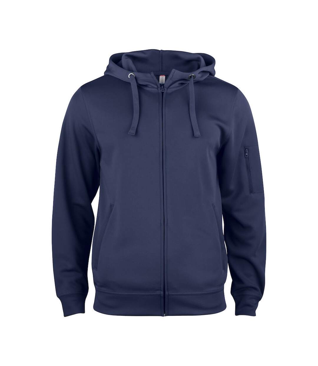 Veste à capuche basic homme bleu marine foncé Clique