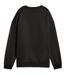 Womens/ladies Oversized Sweatshirt Black Puma-2