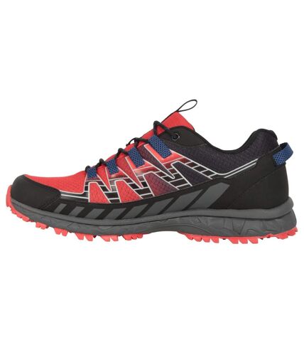 Baskets de course enhance trail homme rouge vif Mountain Warehouse