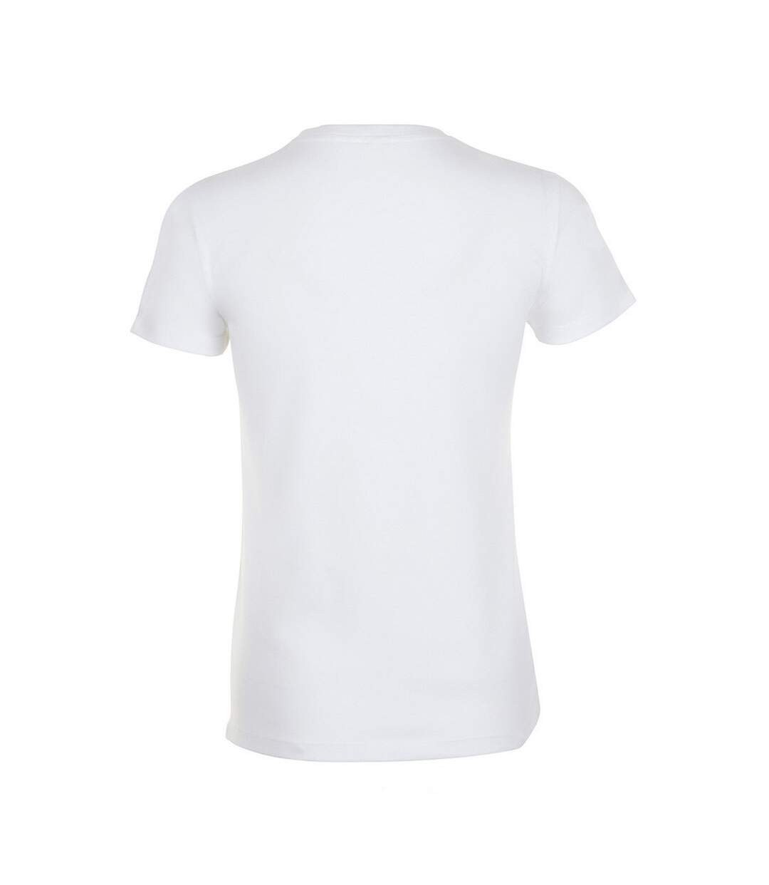 T-shirt manches courtes regent femme blanc SOLS-2