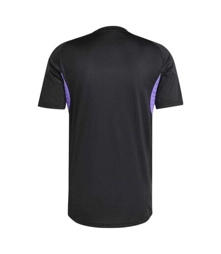 T-shirt Entraînement Tiro Competition Homme Noir Violet Adidas