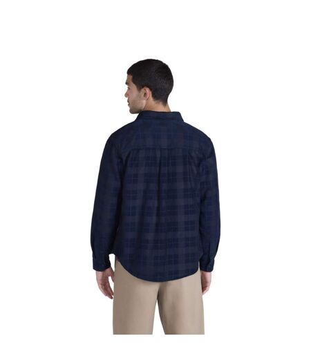 Chemise Motif/style À Carreaux Lewis Homme Charbon Animal