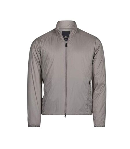 Doudoune Matelassée Purelite Homme Gris Marron Tee Jays