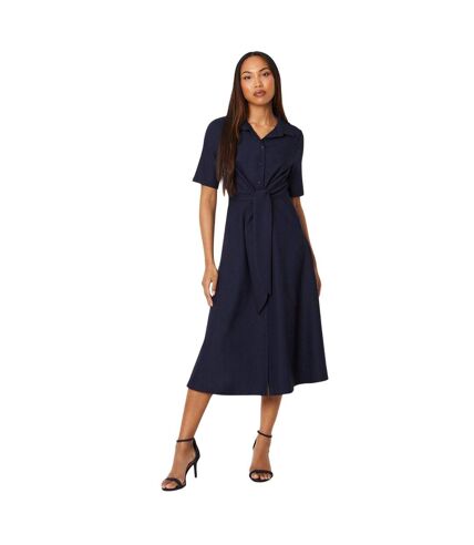 Robe chemisier femme bleu marine Principles