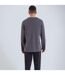 Pyjama long col V homme Nightwear Athena-2